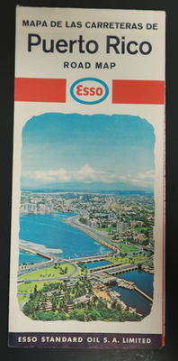#ad Mapa De Las Carreteras de Puerto Rico Map Travel Souvenir Pamphlet Booklet $16.00