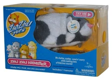 Zhu Zhu Pets Hampster Jinx (2009) Cepia Gray & White Kids Toy - (Try me button 