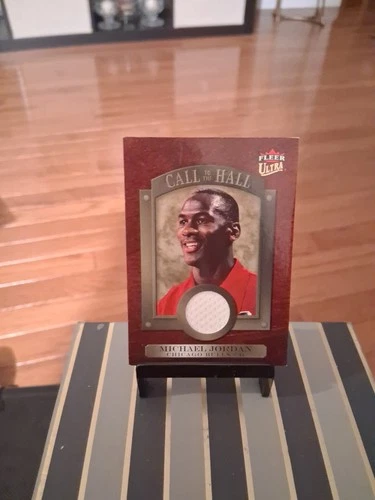 2007 Fleer Ultra Michael Jordan Call To Hall Memorabilia Patch 🔥