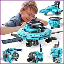 6-in-1 STEM Solar Robot Kit Toys Gifts for Kids Educational Building Science