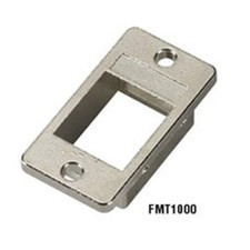 Black Box FMT1000 Panel Mount Bezel - Keystone Opening, Silver