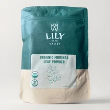 Lily Of The Valley Organic moringa powder USDA Organic Moringa Leaf Powder-8Oz