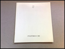 1986 Porsche 911 928 928s 944 Turbo 32-page Vintage Car Sales Brochure Catalog 1986 Porsche 911 928 928s 944 Turbo 32-page Vintage Car Sales Brochure Catalog