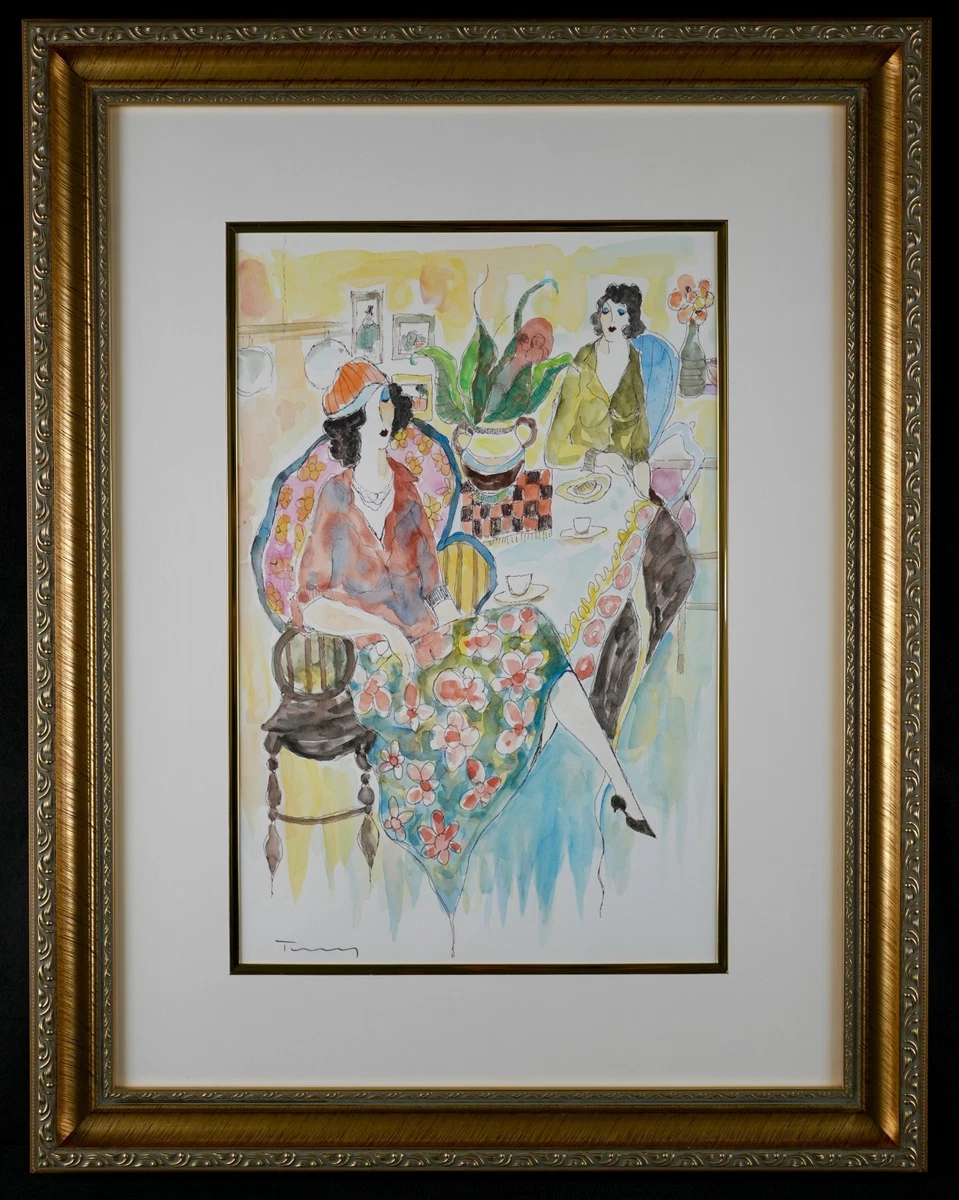 Itzchak Tarkay Art Paintings for sale | eBay