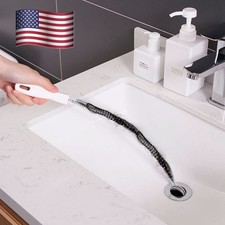 Toilet Cleaning Brush Dredge Pipe Water Channel Drain Cleaner Sink Pipe Dredger