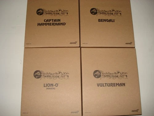 Super7 ThunderCats ULTIMATES! Wave 5 Set of 4 Action Figures Bengali Vultureman