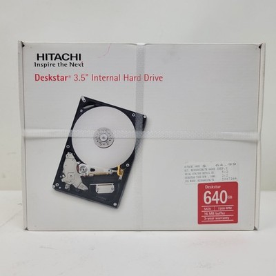 Hitachi Deskstar 640GB Internal Hard Drive Sata 7200RPM  HD30640 IDK/7K
