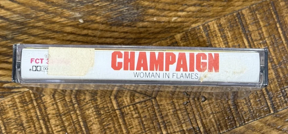 CHAMPAIGN: Woman in Flames Cassette Tape 1984 CBS Inc. New Sealed FCT 39365 - Image 2 of 3