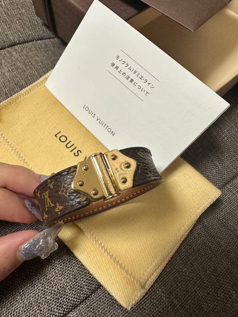 Louis Vuitton Monogram Canvas Split Bracelet Used - image 1