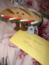 Brand New With Tags Amuseables Caprese Baguette