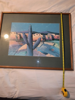 Downey Burns Santa Fa SaGuard Paint 29x23.5 Discounted To Sell