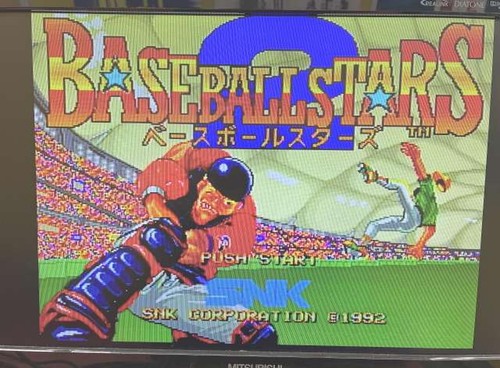SNK Baseball Stars 2 Neo Geo ROM Cartridge AES Sports Game Japanese Import - Picture 11 of 11