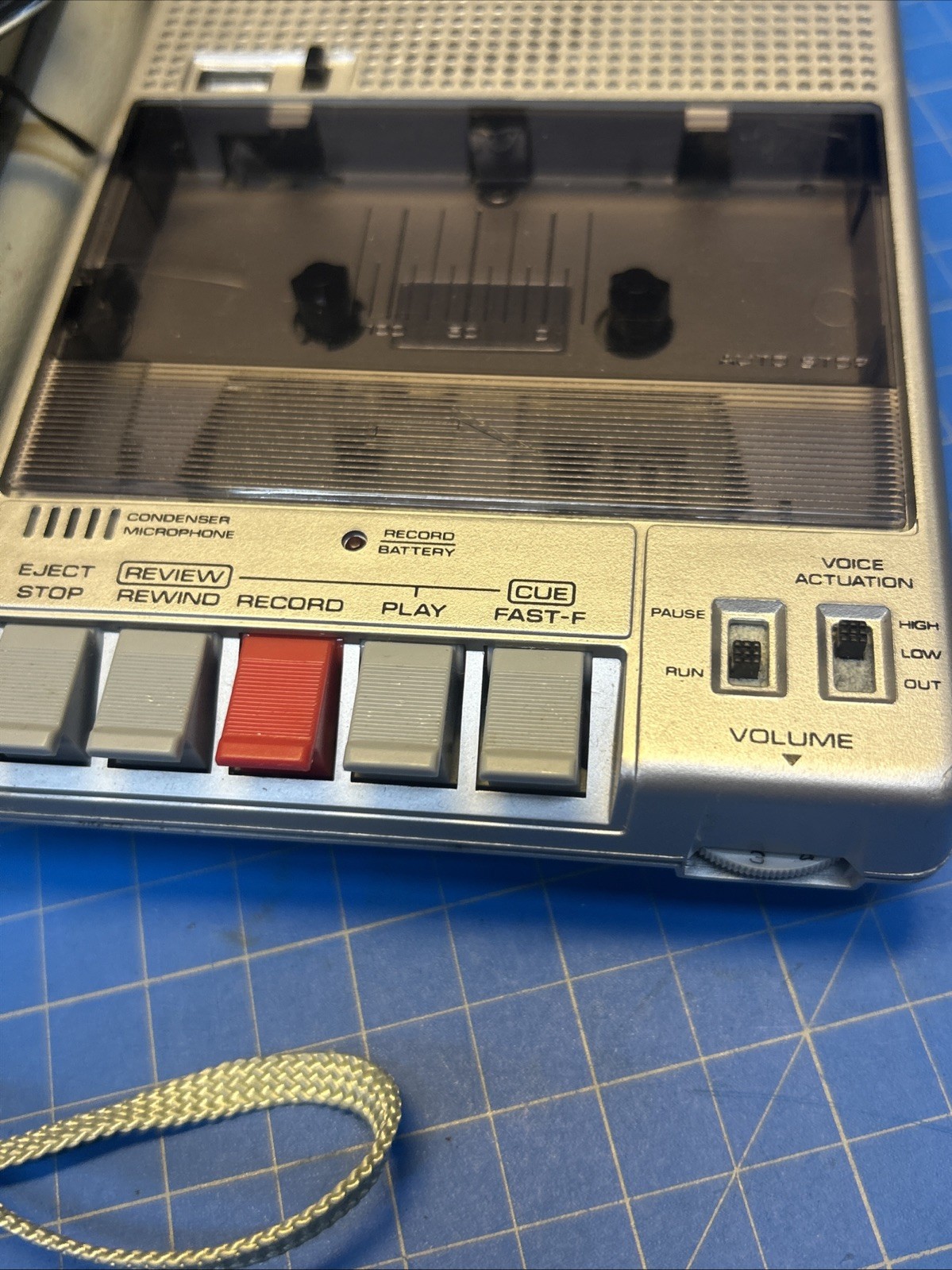 Realistic CTR-75 14-800 Voice Cassette Tape Recorder Counter Tested VG Condition