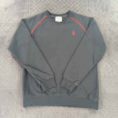Makers Mark Whiskey Sweatshirt Crew Neck Gray Long Sleeve Men Medium