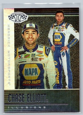 2020 Panini Chronicles Racing NASCAR Illusions Insert #10 Chase Elliott