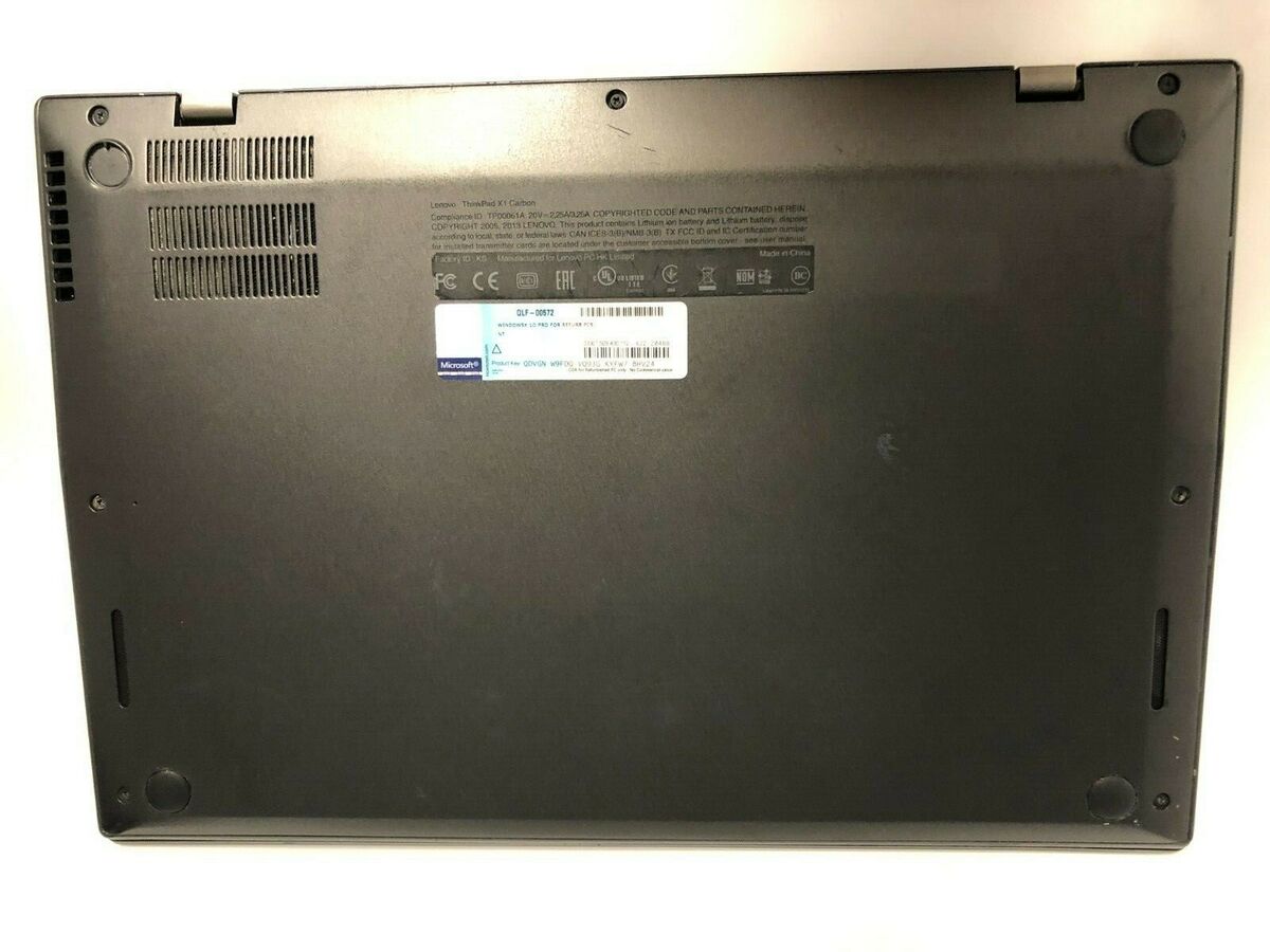Lenovo Thinkpad X1 Carbon-20A8 Laptop i5 4th Gen 1.9GHz 240GB SSD 8GB - Charger Lenovo Thinkpad X1 Carbon-20A8 Laptop i5 4th Gen 1.9GHz 240GB SSD 8GB - Charger