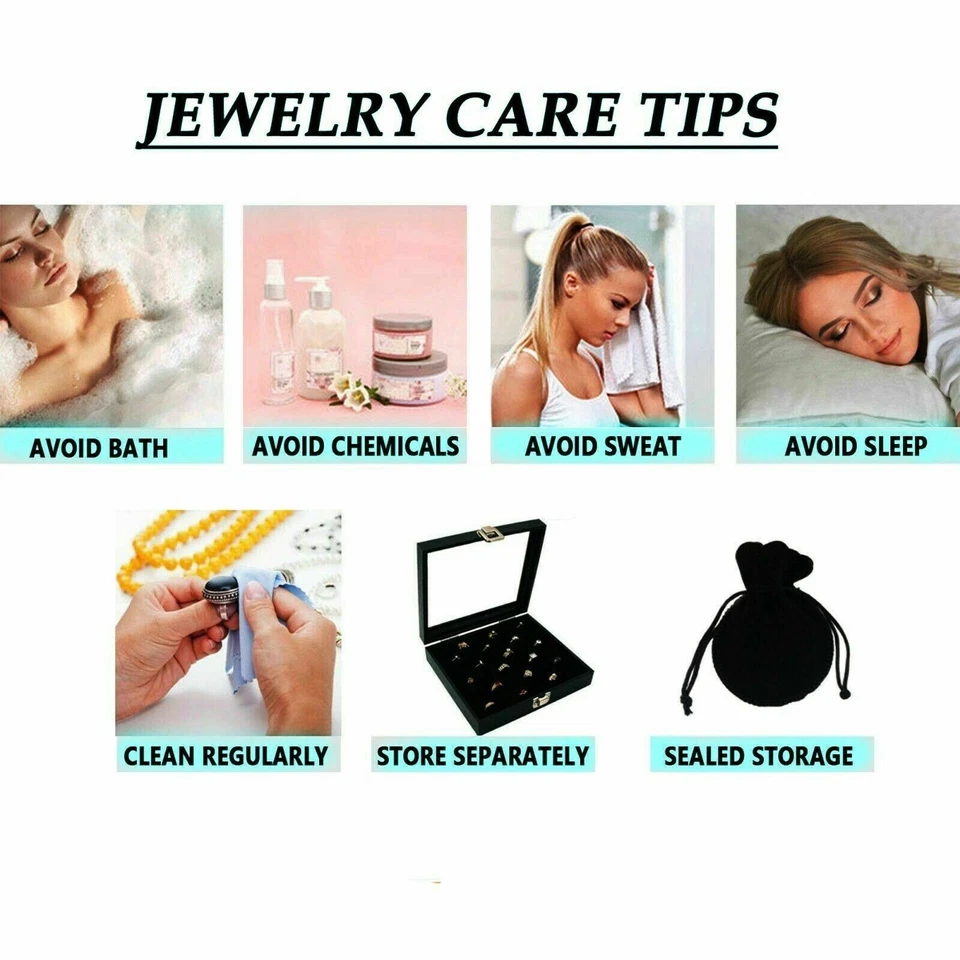 2 Ct Princess Cut 2 Piece Engagement Wedding Ring Band Set 14K White Gold Plated - Image 2 of 3