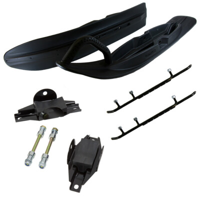 All-Terrain Skis Mount Kit & 6'' Carbides Many 1981-2005 for Yamaha SEE LIST