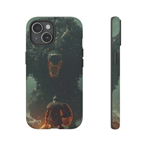 Phone-Ink iPhone, Pixel, Samsung Galaxy Case - Viking Werewolf - 第 20/181 張圖片