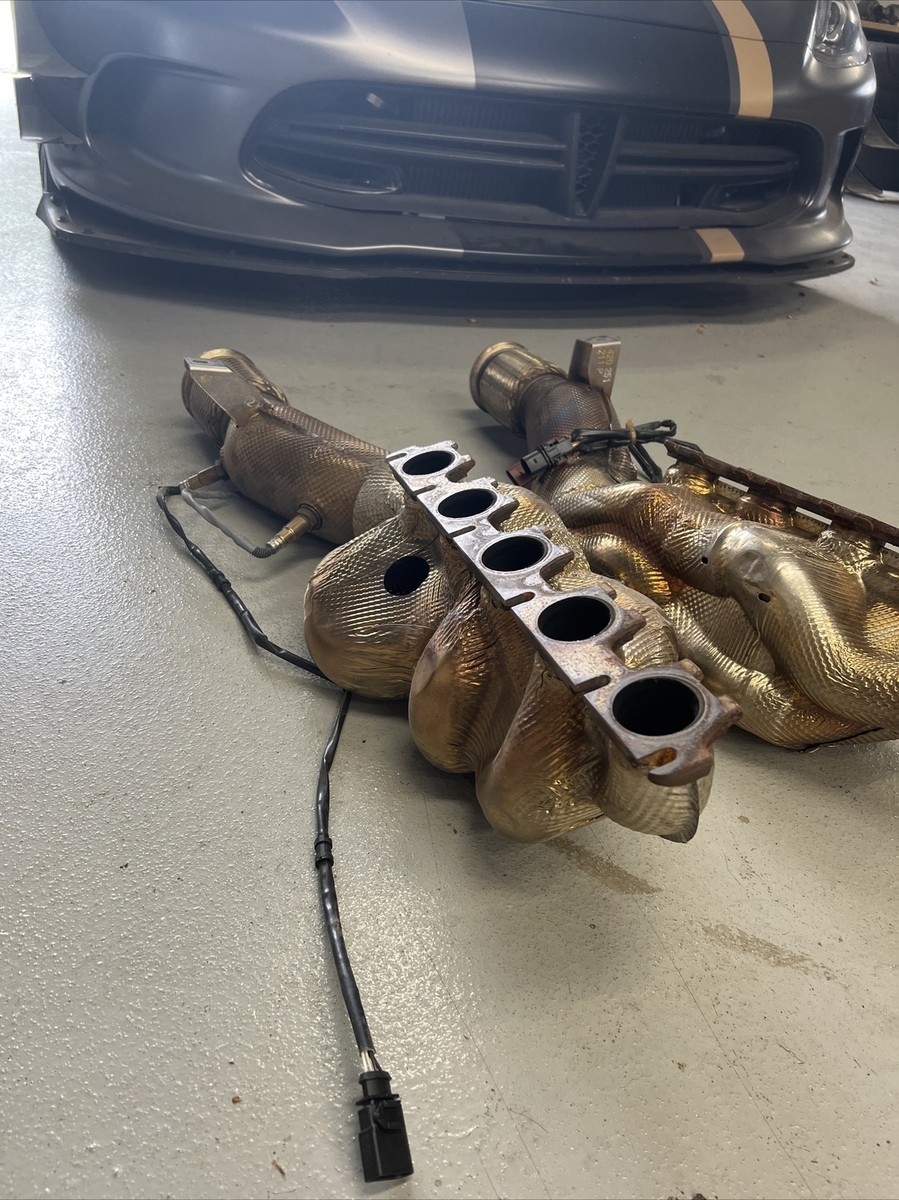 2014 Audi R8 V10 Exhaust Manifold Left And Right Pair