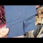 Navy Blue Polyester Capri Pants European 36 Hungary Preowned — photo 5