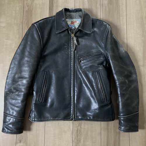 731 AERO LEATHER Steerhide ライダースジャケット 本革 ジャケット 