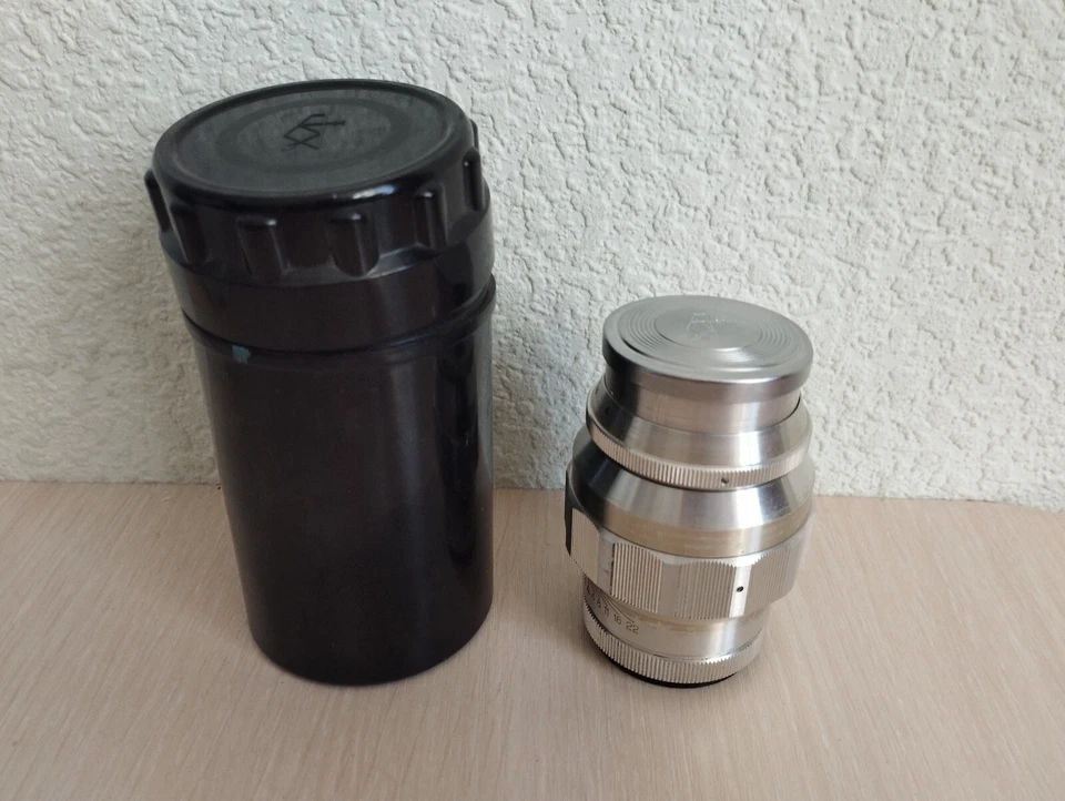 🇺🇦Объектив Jupiter-11 Советская Украина f4/135 мм Серебряное крепление M39 - Изображение 3 из 4