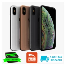 Apple iPhone XS 64GB 256GB Unlocked Spectrum Straight Talk Cricket Sprint iOS 4