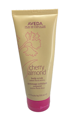 Aveda Cherry Almond Body Scrub With Sweet Floral Aroma 6.7 oz NW-O BOX - Picture 2 of 7