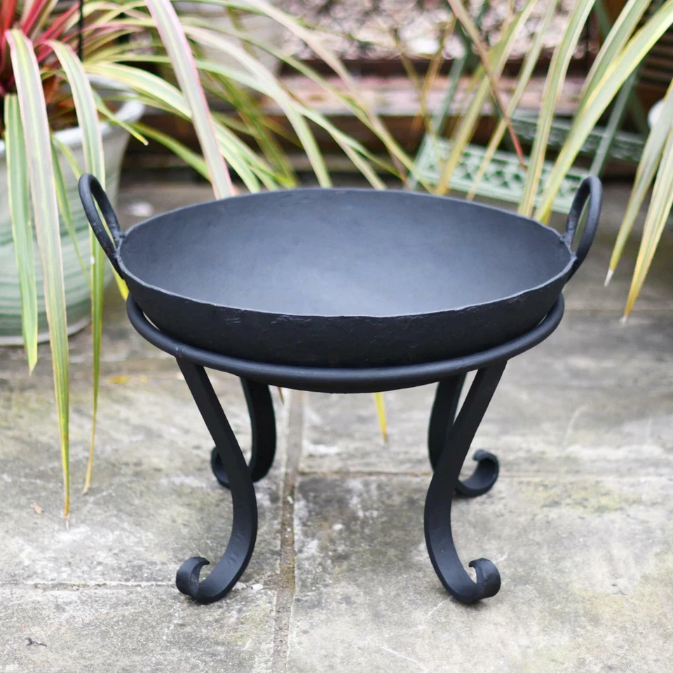 Iron Kadai Fire Bowl - 50cm - Image 4 of 4