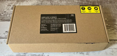 Airplates S-Series Wall-Mount Fan / Wall Fan System - New! | eBay