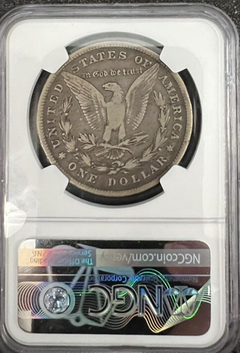 1878 8TF Morgan Dollar NGC F15 - Picture 4 of 5
