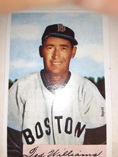 TED WILLIAMS - 1989 BOSTON RED SOX VERY REAR PERFECT 
