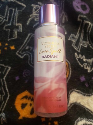 VICTORIA S SECRET LOVE SPELL RADIANT FRAGRANCE BODY MIST SPRAY SPLASH 8.4 oz
