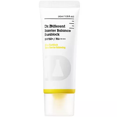 Dr. Different Barrier Balance Sunblock SPF50+ PA++++, 40ml, 1ea