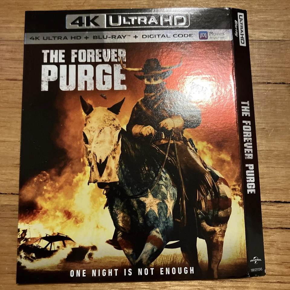 The Forever Purge - 4K Ultra HD Bluray - Slipcover Only!  - No Disc - image 2 of 4