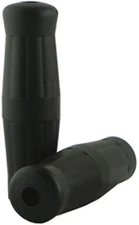 BLACK POP BOTTLE HAND GRIPS HARLEY SOFTAIL FXSTS FLSTS SPRINGER 2000-2012