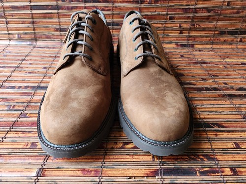 Rockport Men's Brown Suede M4119 Laceup Oxford Waterproof Shoes Size 17 D NEW - Picture 10 of 17
