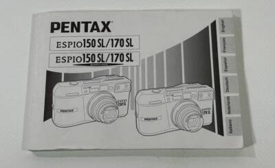 Bedienungsanleitung Pentax Espio150SL/170SL 150 SL/ 170 SL Quartz Date Anleitung - Bild 1 von 4