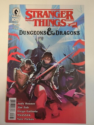 Stranger Things and Dungeons & Dragons #1 2 3 4 Complete 2020