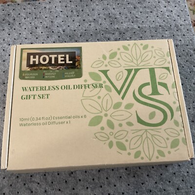 VTS Waterless Diffuser with Hotel Scent Essential Oils Set