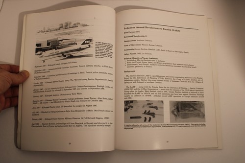 Terrorist Group Profiles - November 1988 George Bush Public Report - Picture 4 of 10