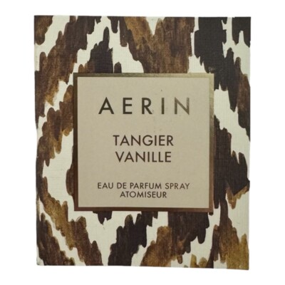 AERIN TANGIER VANILLE EDP 2.0ml .07fl oz PERFUME SPRAY SAMPLES | eBay