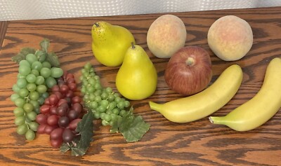 Artificial Fruit Mix Fake Fruit Realistic! 10 Pieces very realistic looking