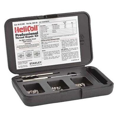 Stanley Engineered Fastening 5401-06 Free-Running Helical Insert Repair Kit,