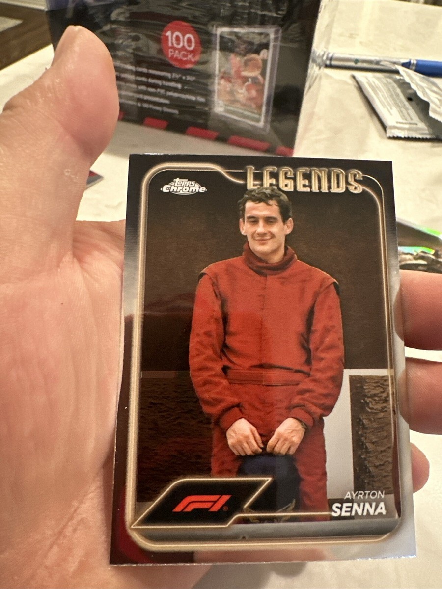 2024 Topps Chrome Formula 1 #193 Ayrton Senna LEGENDS | eBay