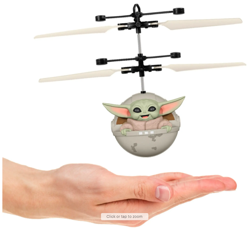 Star Wars Mandalorian The Child Motion Sensing Flying Helicopter Baby Yoda Drone - Picture 2 of 9