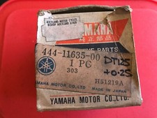 Yamaha DT125 Piston +0.25mm 444-11635-00 NOS Made in Japan