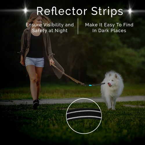 Hunde Sicherheitsgurt Leine Haustier Sicherheitsgurt Auto Elastisch Sicherheit Verstellbar Geschirr 2er Pack  - Bild 5 von 7