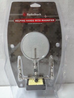 RadioShack Helping Hands with Magnifier 6400079       -14